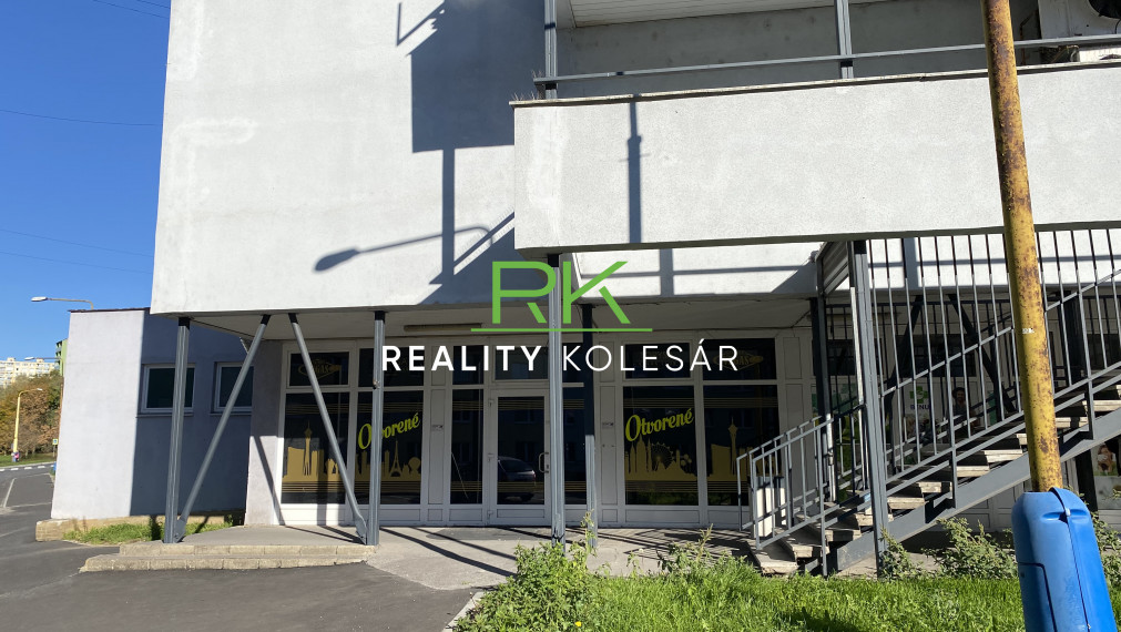 RealityKolesár prenajíma priestor 250 m2 v OC Torysa Jaltská Furča.